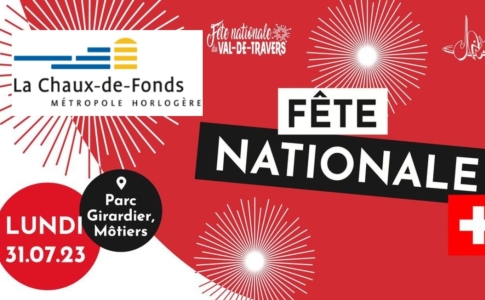 Invitation à la population chaux-de-fonnière à fêter la 1er août au Val-de-Travers