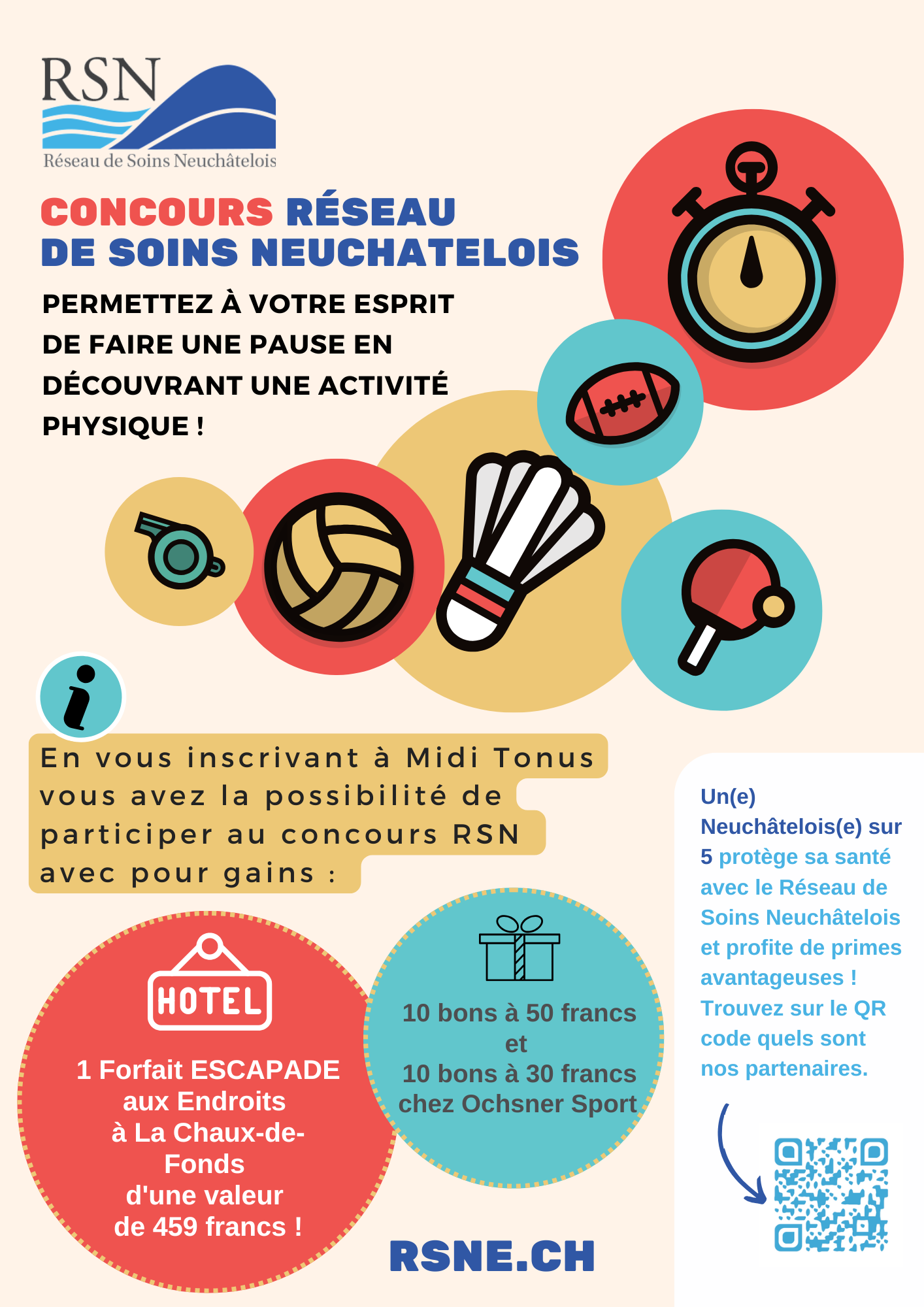 Concours RSN - Midi Tonus session automne 2025