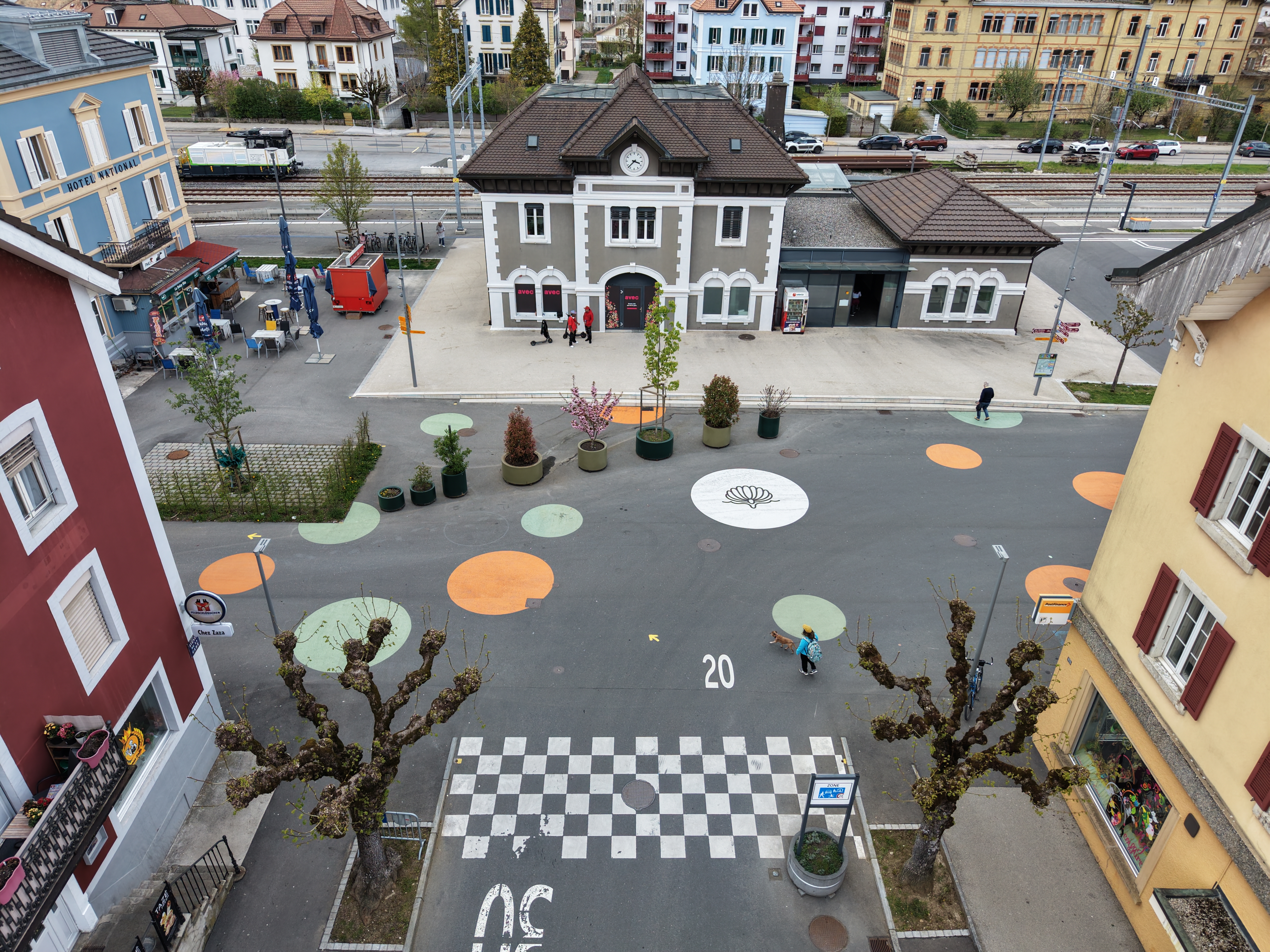 Place de la Gare de Fleurier