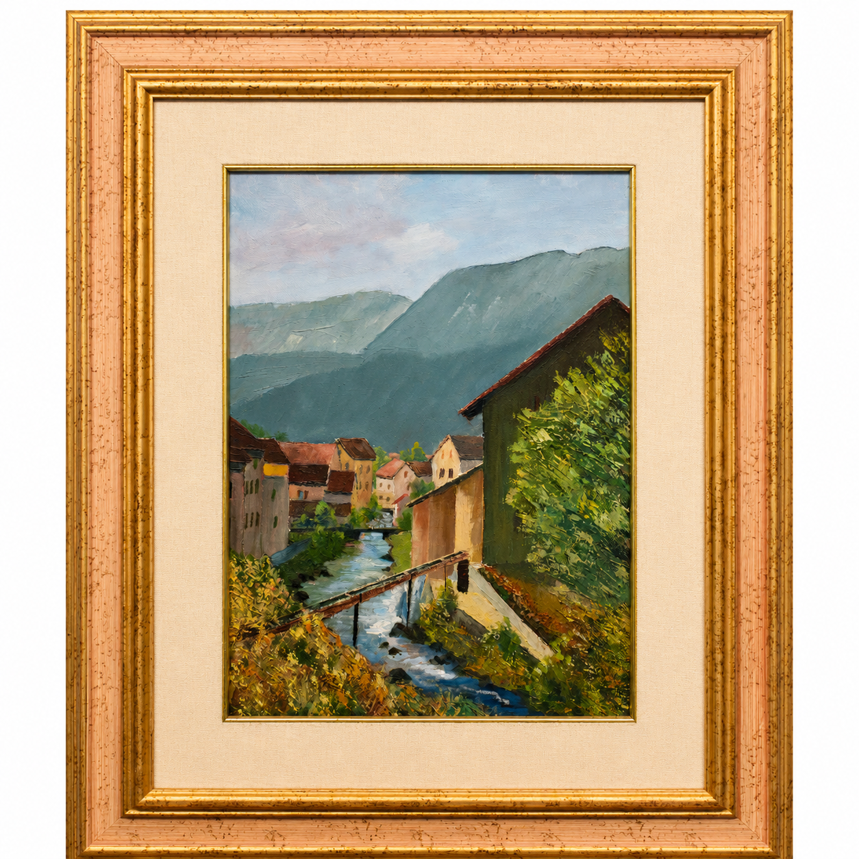 Nos villages en tableau : Noiraigue