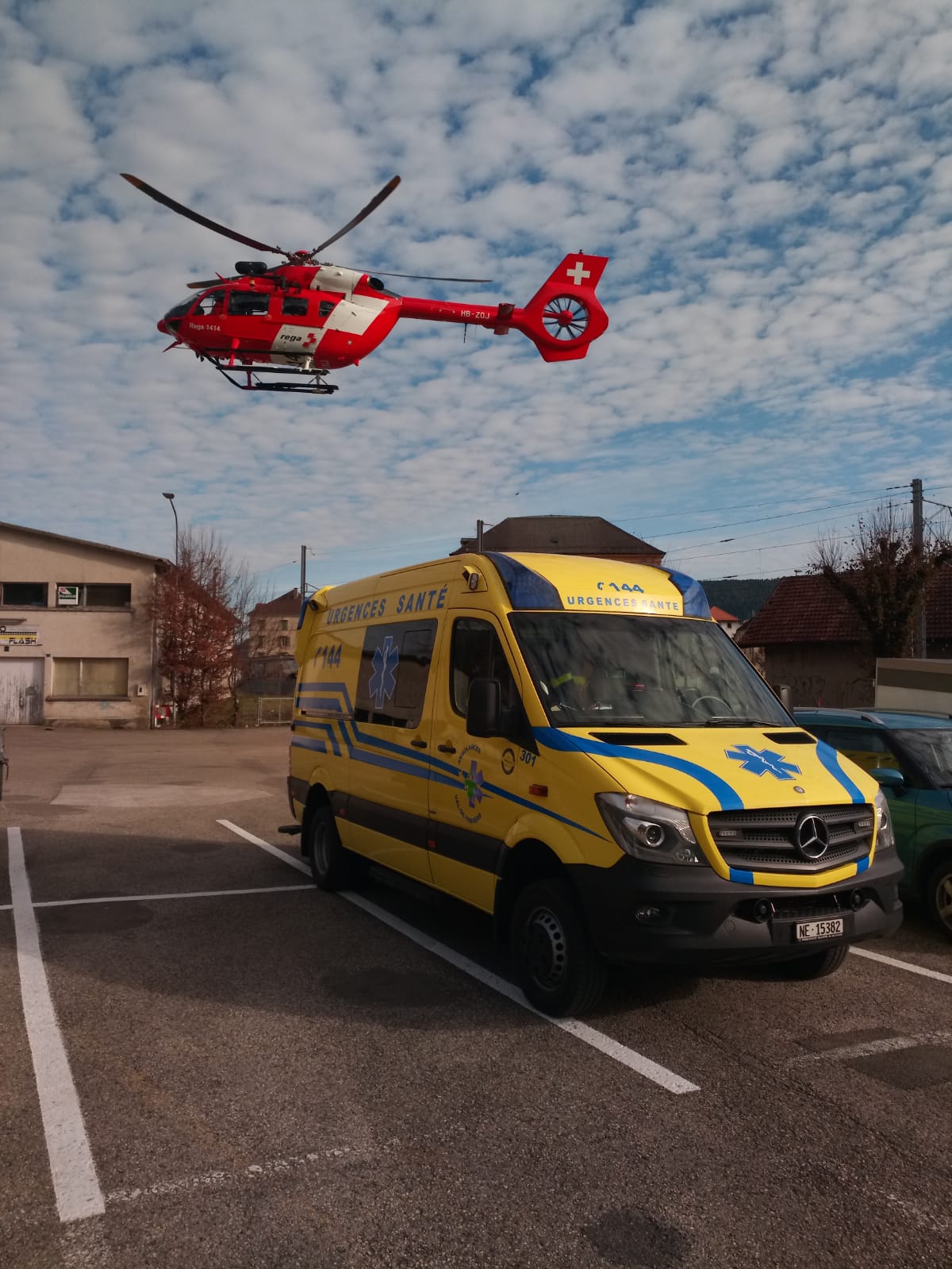 ambulances et REGA