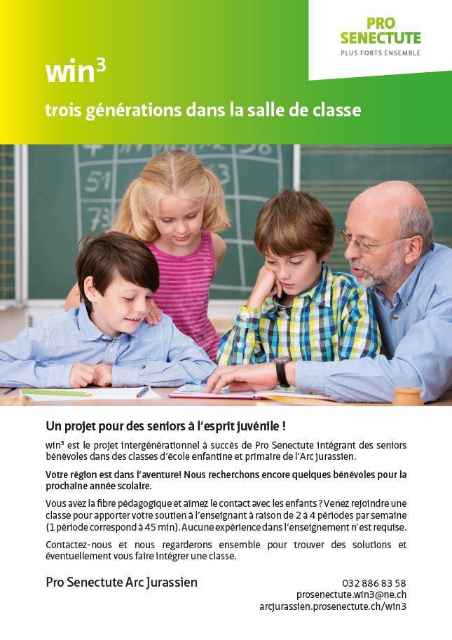 Pro senectute Val-de-Travers