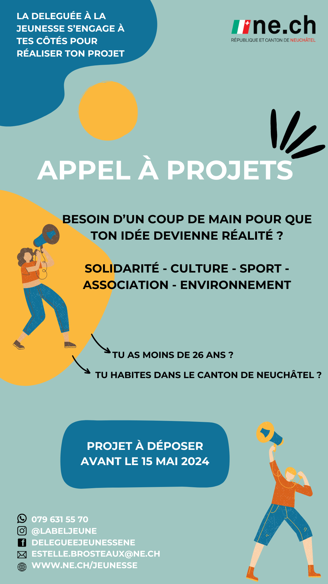 Appel à projets - Soutien projet jeunes