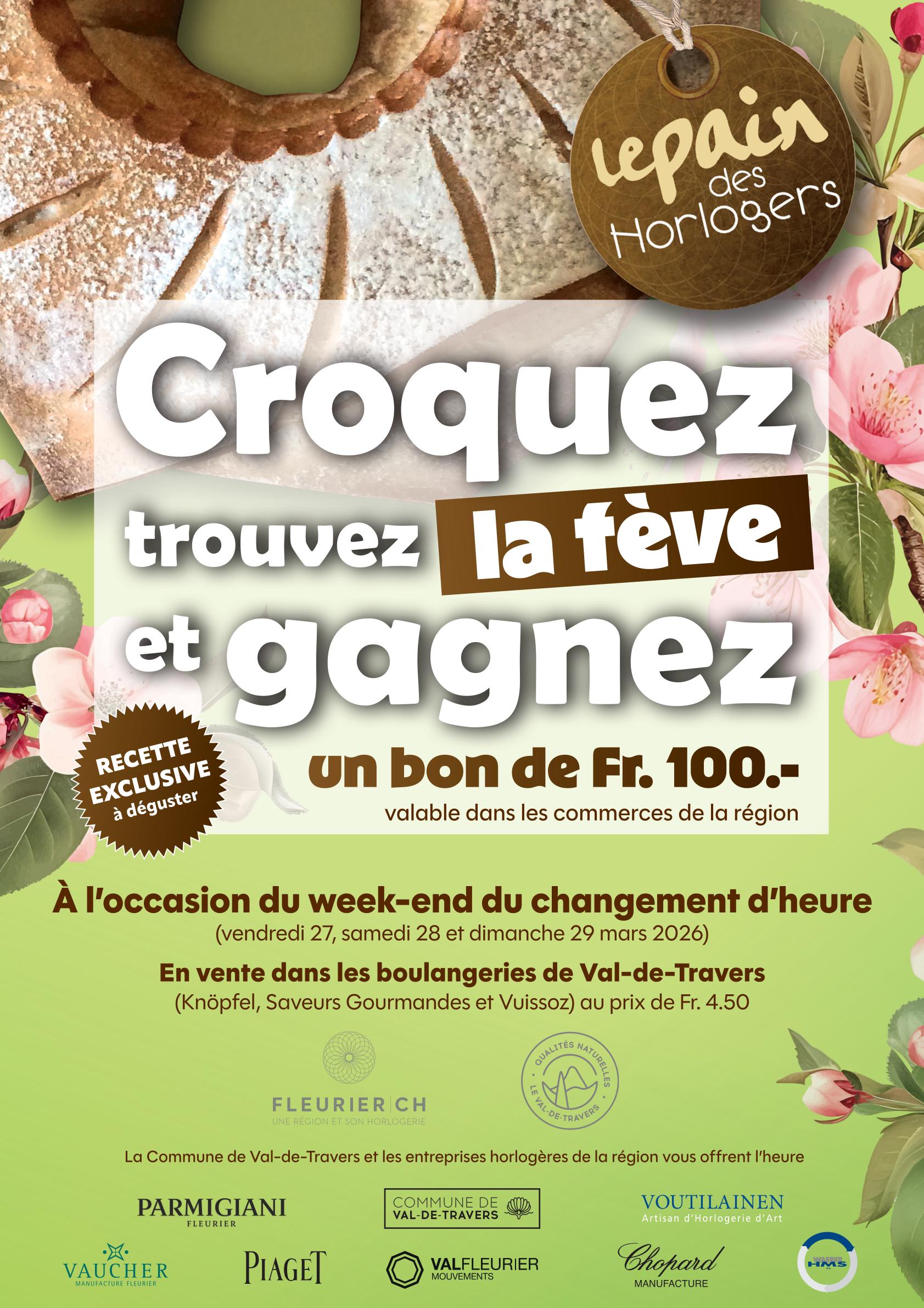 Pain des horlogers