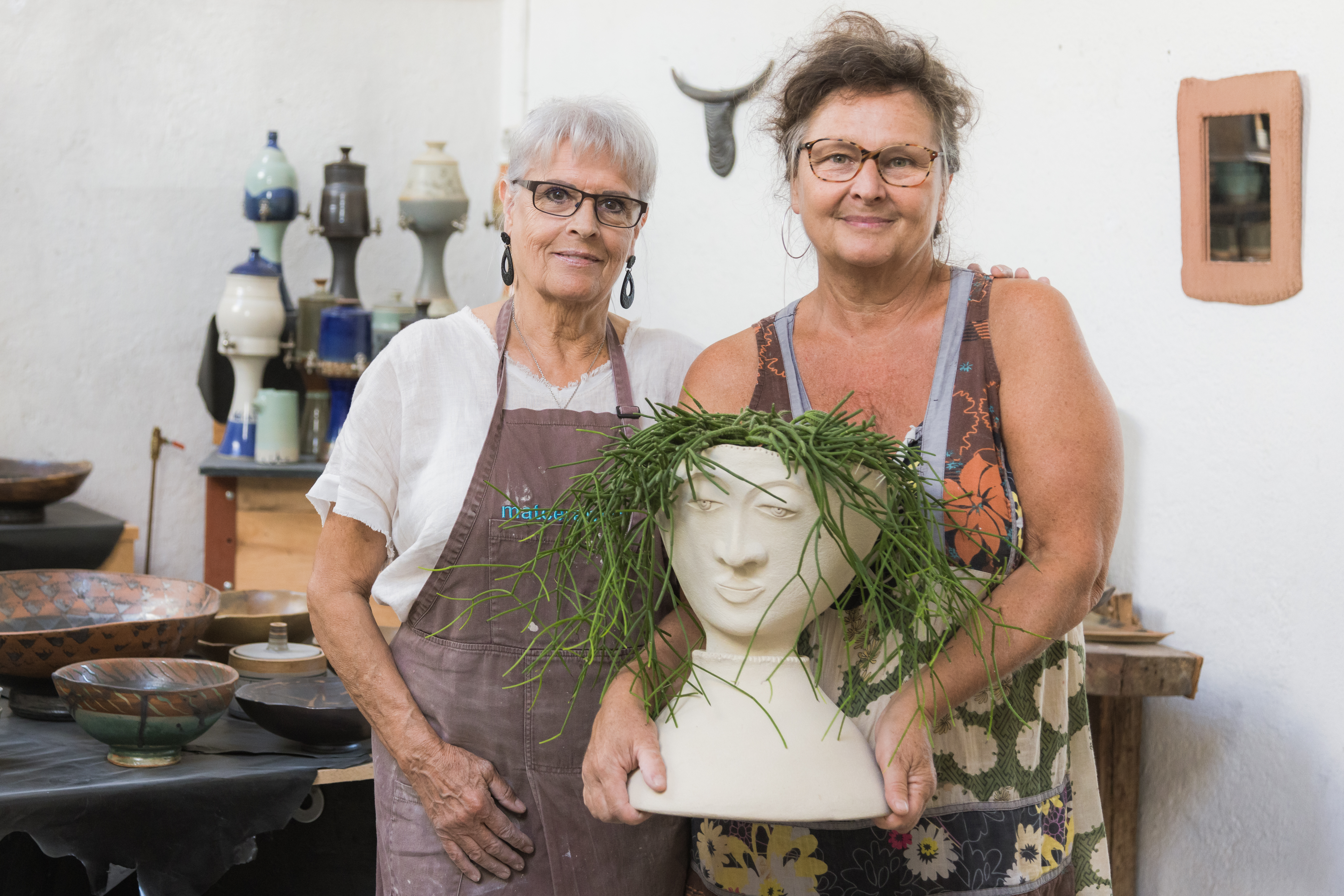 La culture au Val-de-Travers : Marie-France Bitz et Patricia Schick
