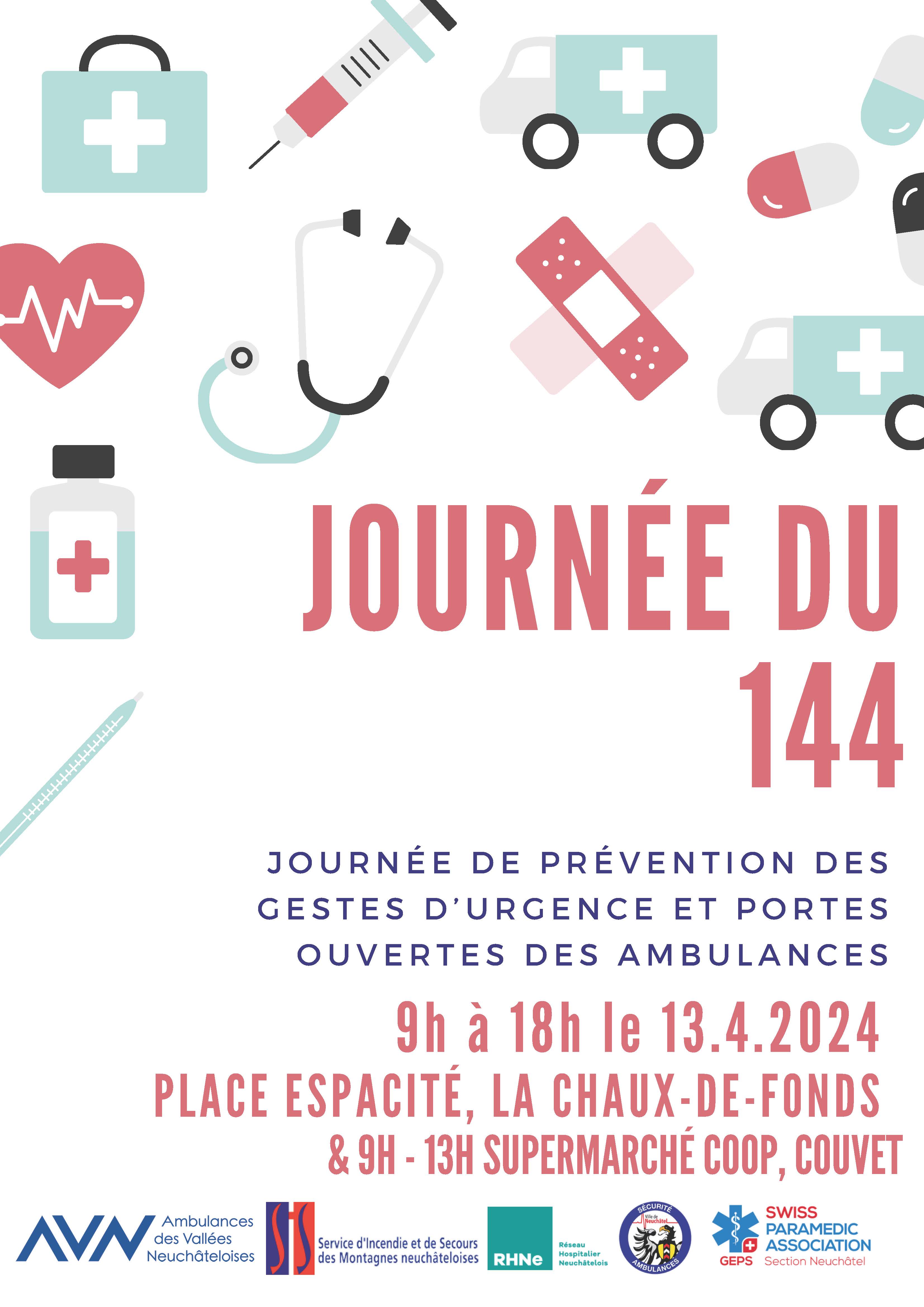 Journée nationale du numéro d’urgence 144
