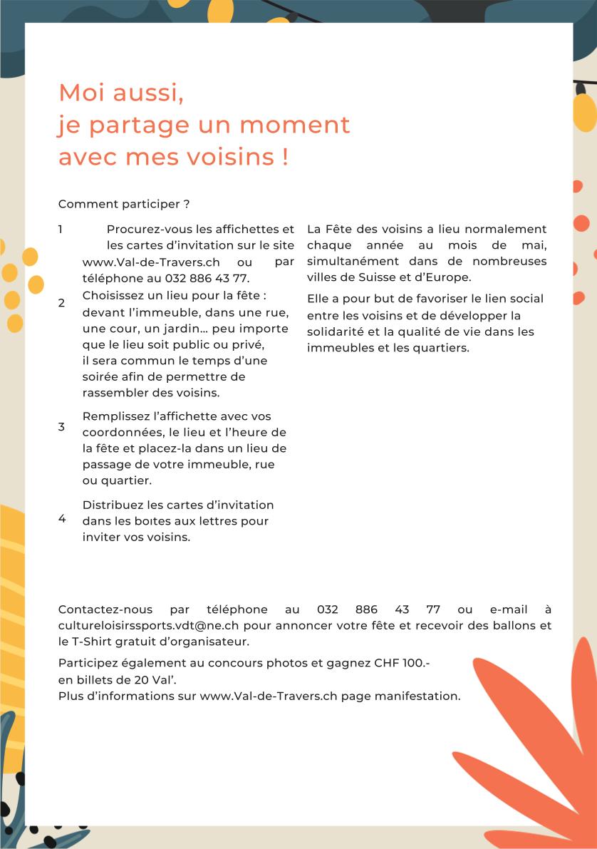 Fête des voisins 2026