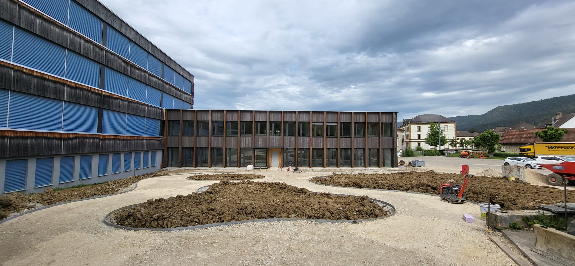 Le projet Longereuse en travaux