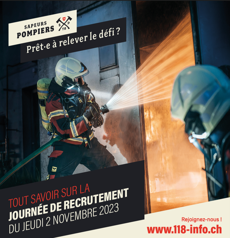 SDIS Recrutement 2024 Val-de-Travers