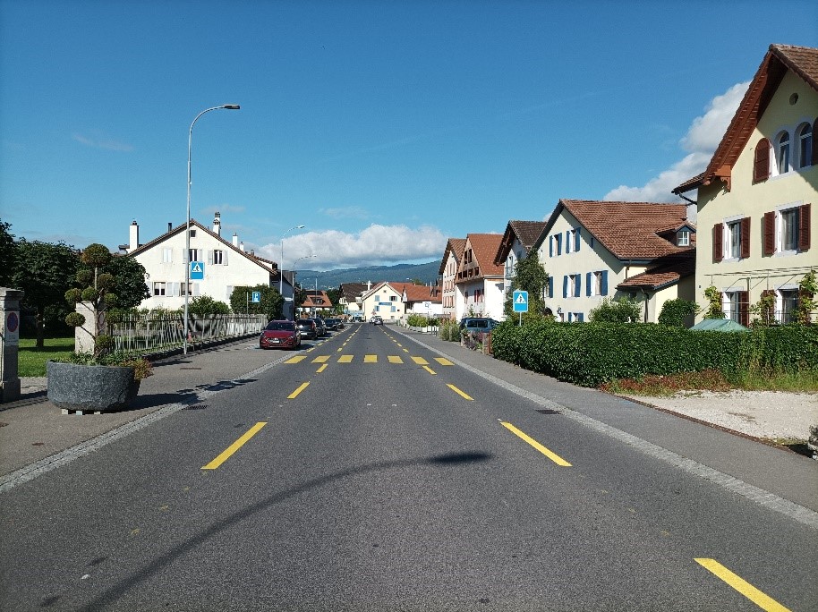 Nouveau marquage routier pour favoriser la cohabitation