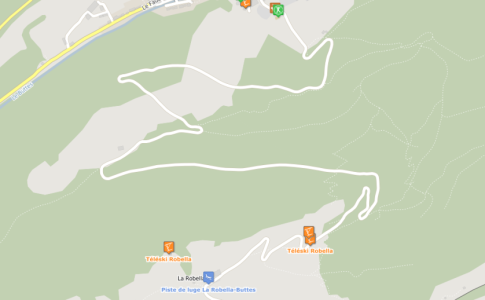 Circulation routière - route de la Robella Val-de-Travers