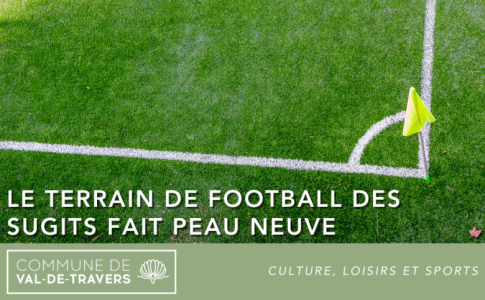 Le terrain de football des Sugits fait peau neuve