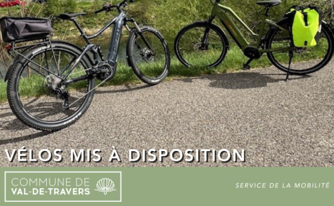 Vélos électriques Val-de-Travers