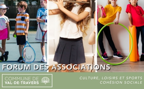 Invitation aux associations du Val-de-Travers