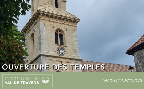 Ouverture des temples
