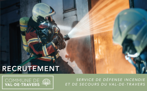 Recrutement sapeurs pompiers