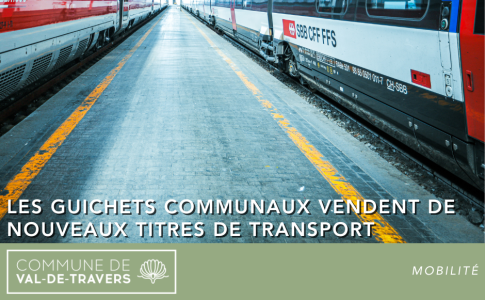 Les guichets communaux vendent de nouveaux titres de transport