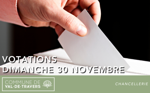 Votations - Dimanche 30 novembre 2025