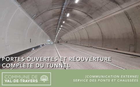 Portes ouvertes et réouverture complète du tunnel de la Clusette