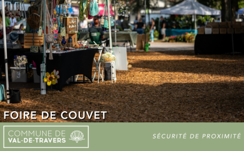 Foire de Couvet - Fermeture rues