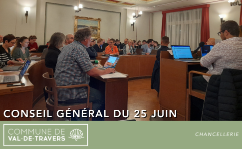 Conseil général du 25 juin 2026