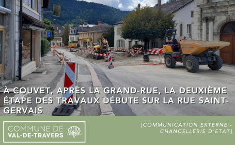 Réfection Grand-Rue de Couvet