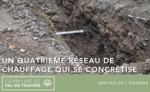 Un quatrième réseau de chauffage qui se concrétise