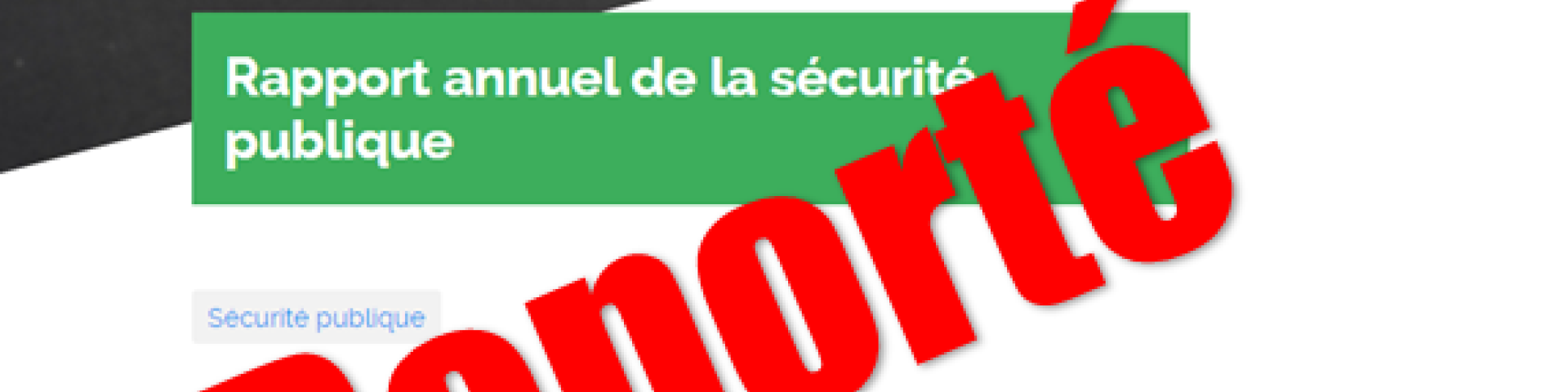 report rapport sp