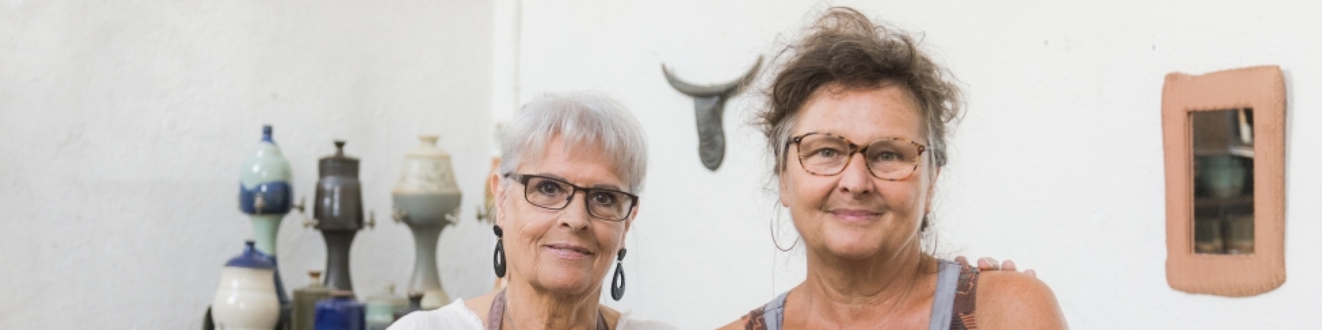 La culture au Val-de-Travers : Marie-France Bitz et Patricia Schick 