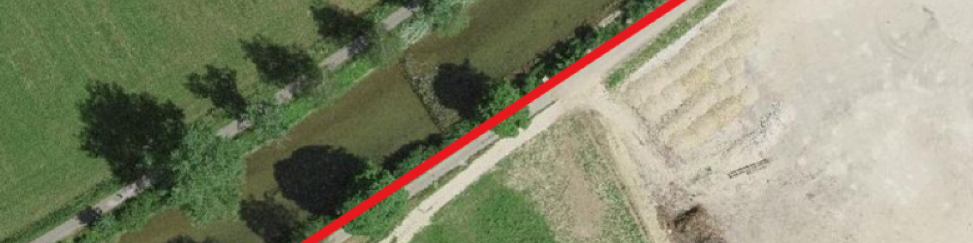 Fermeture de la rive sud de l'Areuse de Môtiers à Fleurier