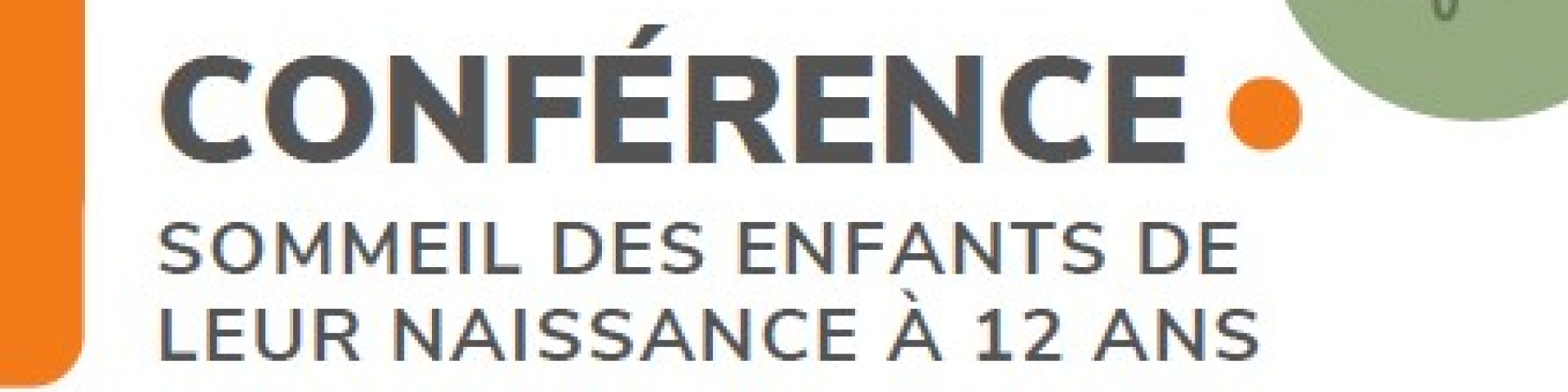 Service de l'accueil de l'enfance - troisième édition de sa conférence annuelle