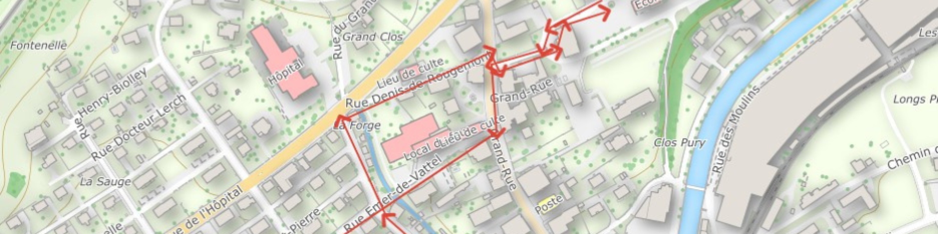 Cortège de la fête de la jeunesse de Couvet - Trafic perturbé