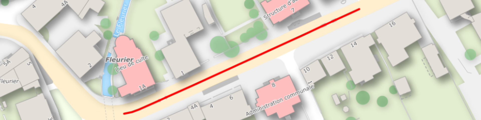Fermeture de route - Rue du Temple, Fleurier