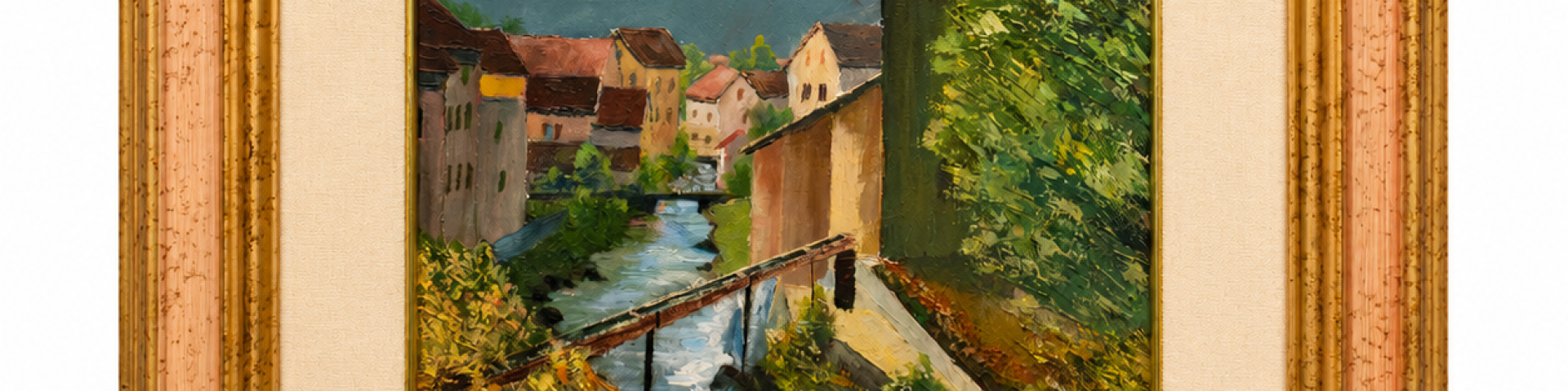 Nos villages en tableau : Noiraigue