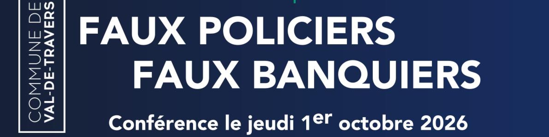 conférence faux policiers