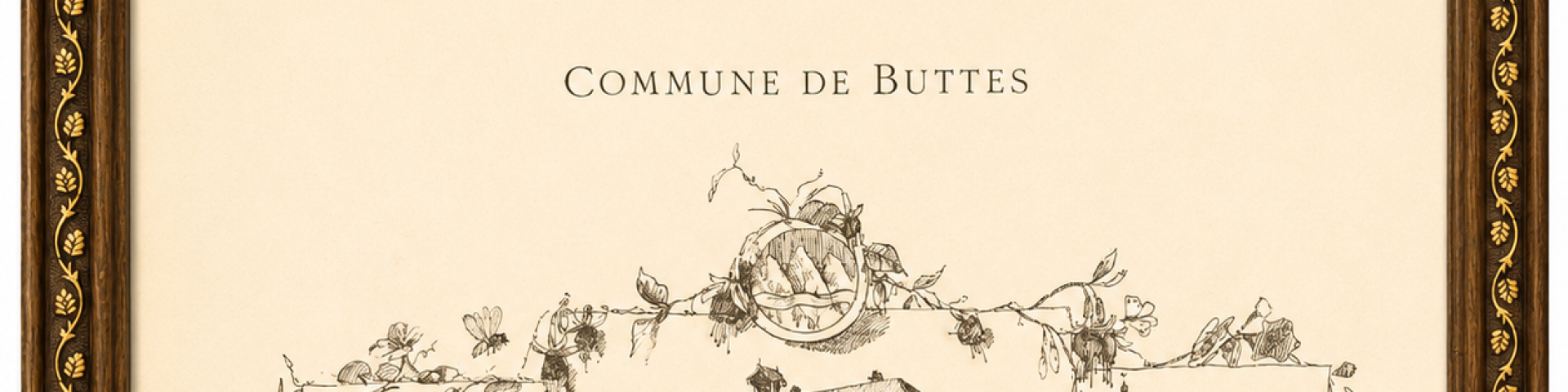 Nos villages en tableau : Buttes
