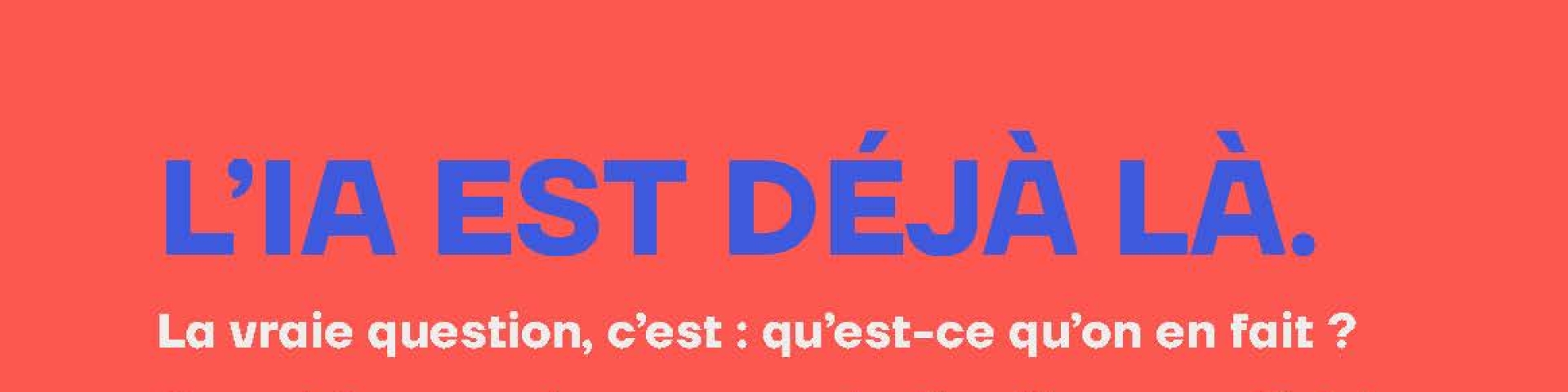 Conférence sur l'IA