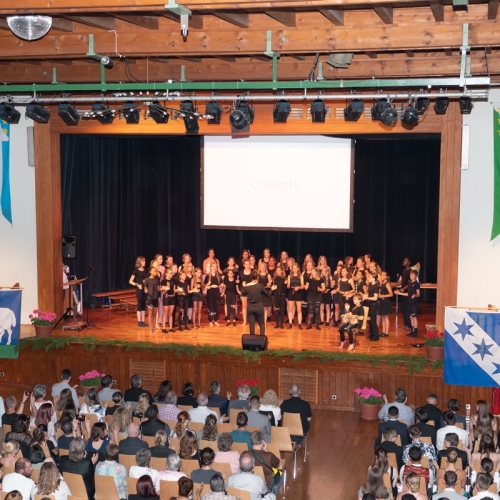Cérémonie de fin de scolarité